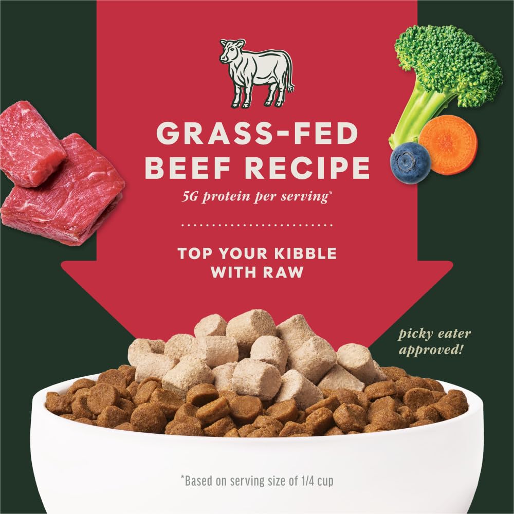 Instinct Freeze-Dried Beef Mixers Dog Food Topper, 6 oz