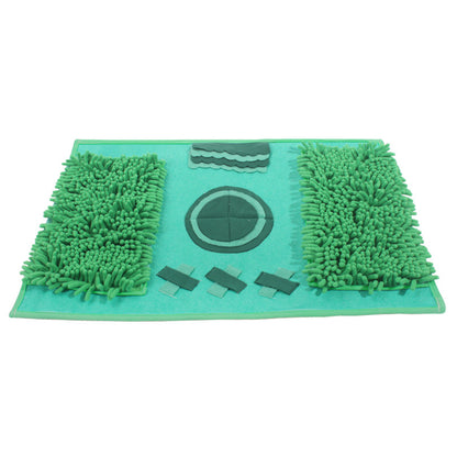 Slow Feeding Pad Dog Toy Sniffing Pad Pet Mat Slow Feeding Pad Felt Pet Dog Sniffing Pad