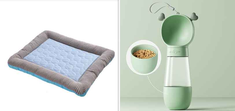 Pet Cooling Pad Ice‑Silk Dog Cat Bed Soft Breathable Summer Cool Mat Blanket