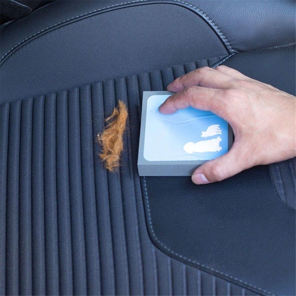 Pet Fur Cleaning Brush Sweep Foam Sofa Carpet Dog Cat Hair Remover Easy Cleaner