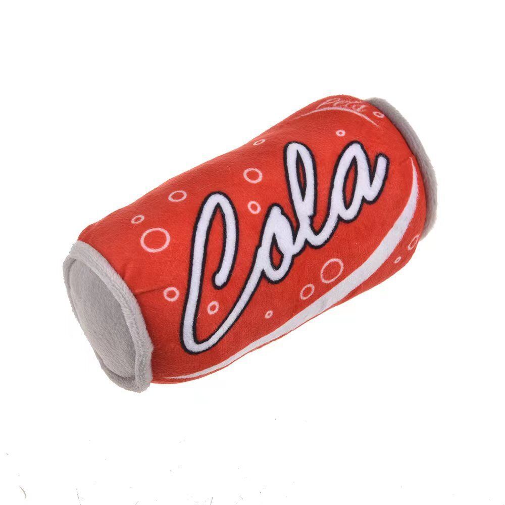 Plush elastic and chewy pet plush can toys for dogs to relieve boredom, have fun and make sounds