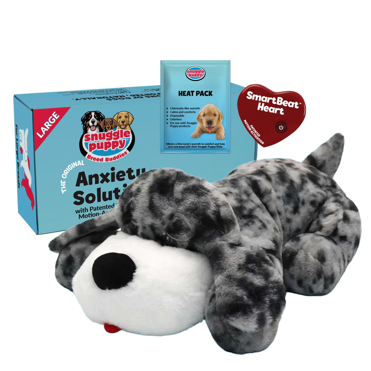 Snuggle Puppy Heartbeat Toy – lifestyle scene view