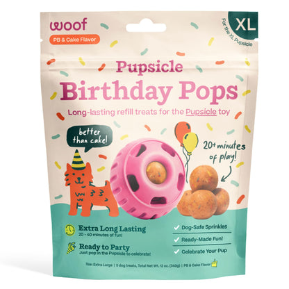 WOOF Pupsicle Refill Pops – lifestyle close view