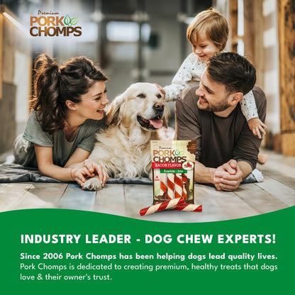 Pork Chomps Pork Skin Twists – lifestyle scene view