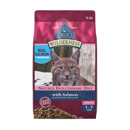 Blue Buffalo Wilderness Chicken Grain-Free Dry Cat Food, 12 lb