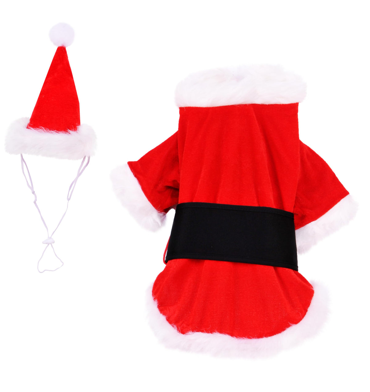 Rubie's Santa Claus Pet Costume – Dog & Cat Christmas Costume