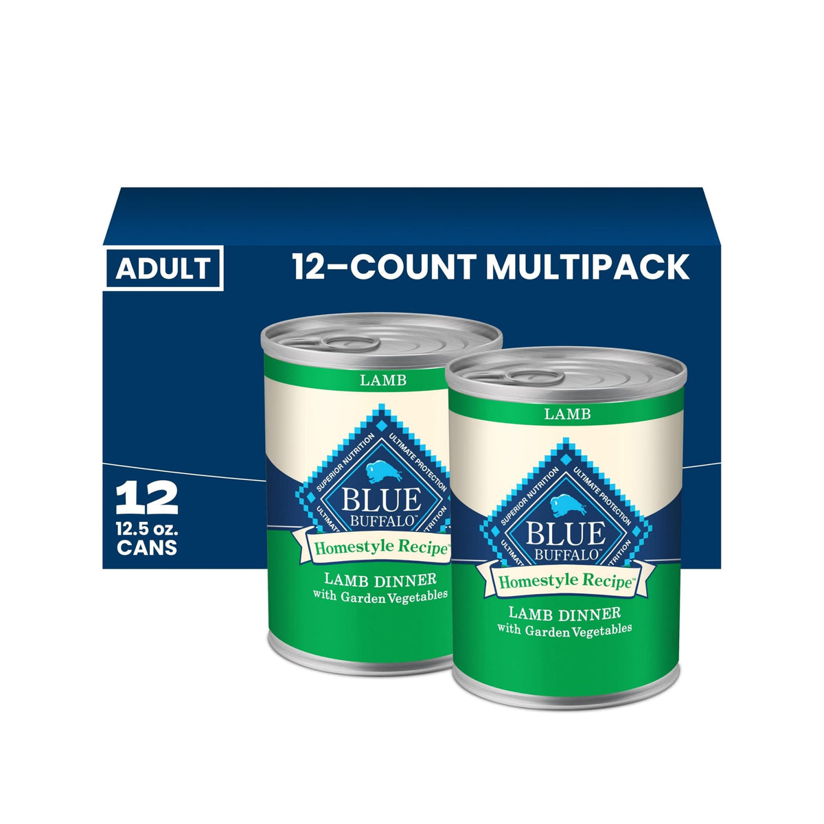 Blue Buffalo Homestyle Recipe Wet Dog Food Variety Pack, 6 Count