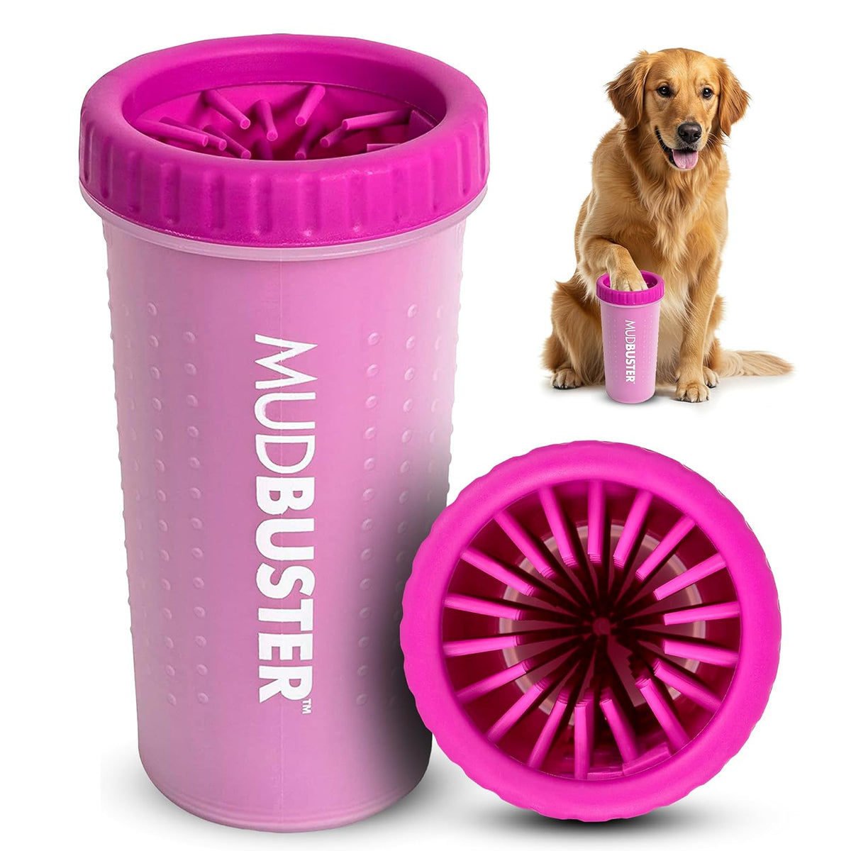 Dexas MudBuster paw washer for muddy paws