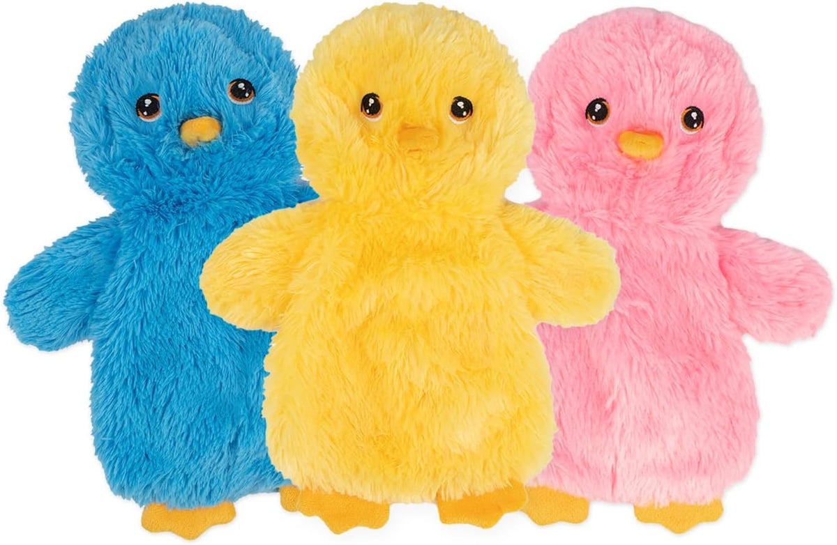 Best Pet Supplies Crinkle Duck Dog Toy – Blue, No Stuffing