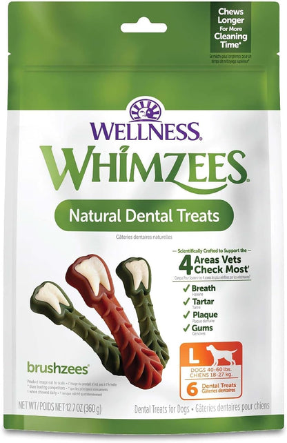 Whimzees natural dental treats for dogs