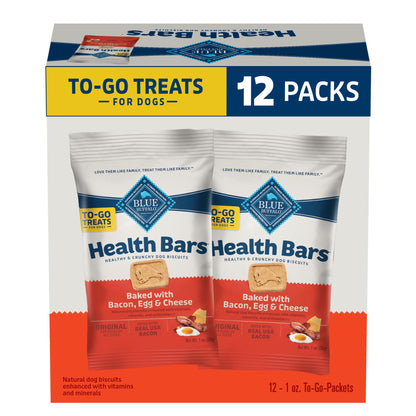 Blue Buffalo Health Bars Apple & Yogurt Dog Biscuits, 3.5 lb