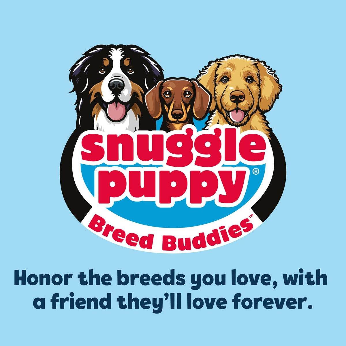 Snuggle Puppy Heartbeat Toy – Calming Comfort Plush for Medium Dogs, Cream