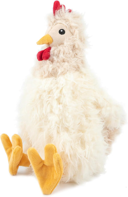 Best Pet Supplies Crinkle Duck Dog Toy – Blue, No Stuffing