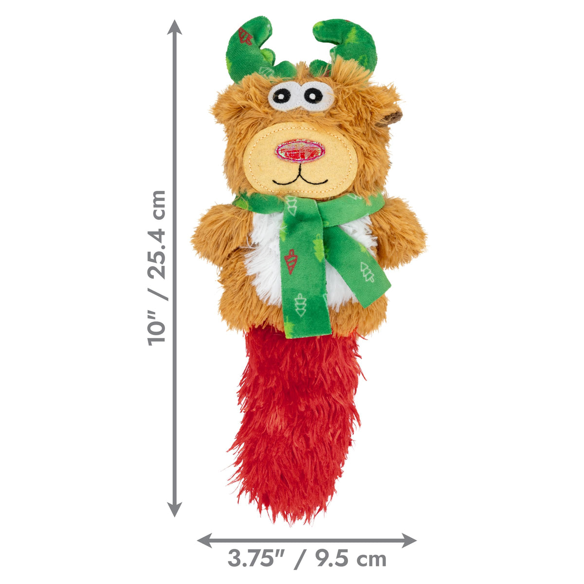 KONG Holiday Kickeroo – Medium Catnip-Filled Christmas Cat Toy