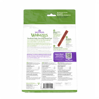WHIMZEES Holiday Dog Dental Treats – Medium, 6 Count