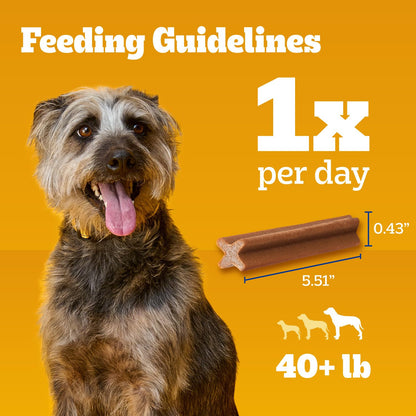 Pedigree Dentastix Large Breed Dental Dog Treats – Variety Pack, 51 Count