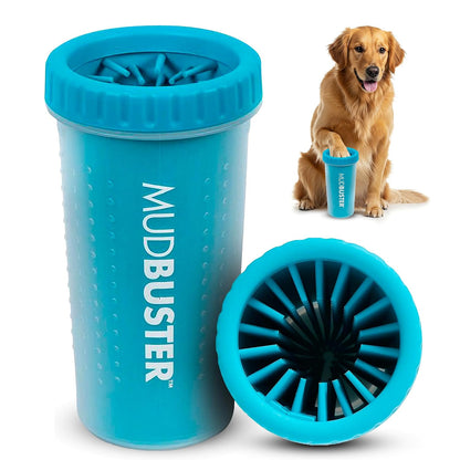 Dexas MudBuster small dog paw cleaner green