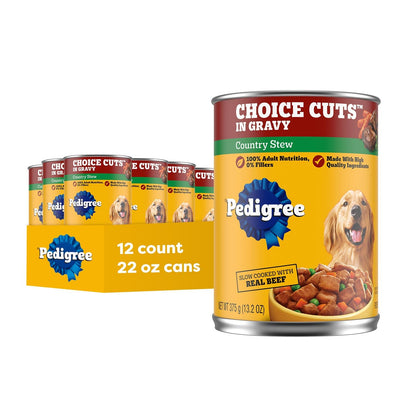 Pedigree Choice Cuts Beef Stew – in-use lifestyle view