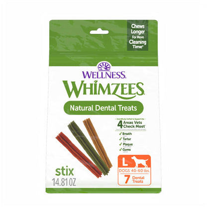 WHIMZEES Holiday Dog Dental Treats – Medium, 6 Count