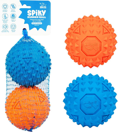 Best Pet Supplies Crinkle Duck Dog Toy – Blue, No Stuffing
