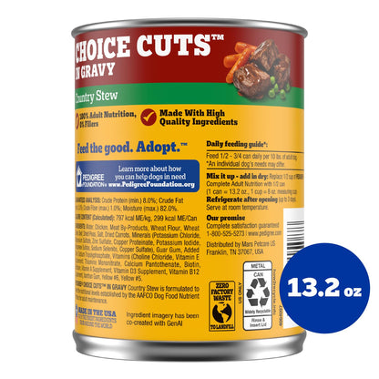 Pedigree Choice Cuts Beef Stew – full product view