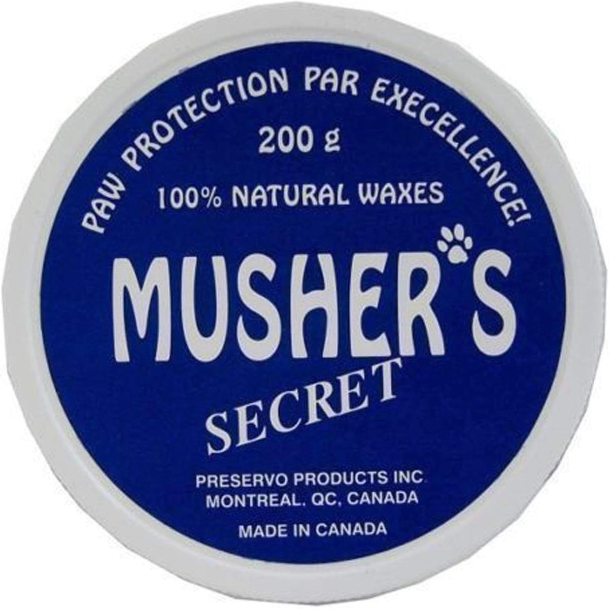 Musher's Secret paw protection wax 200 gram