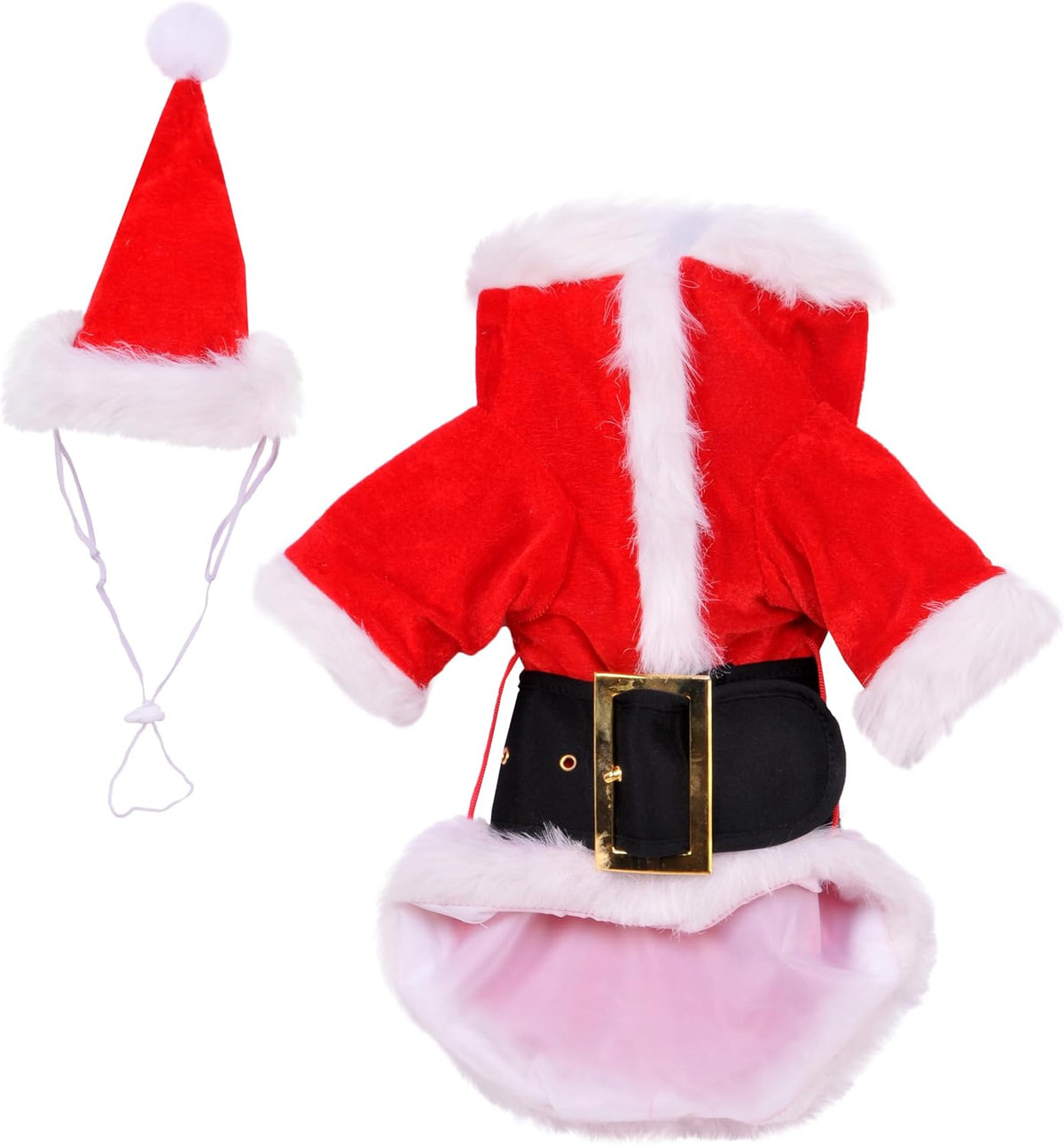 Rubie's Santa Claus Pet Costume – Dog & Cat Christmas Costume