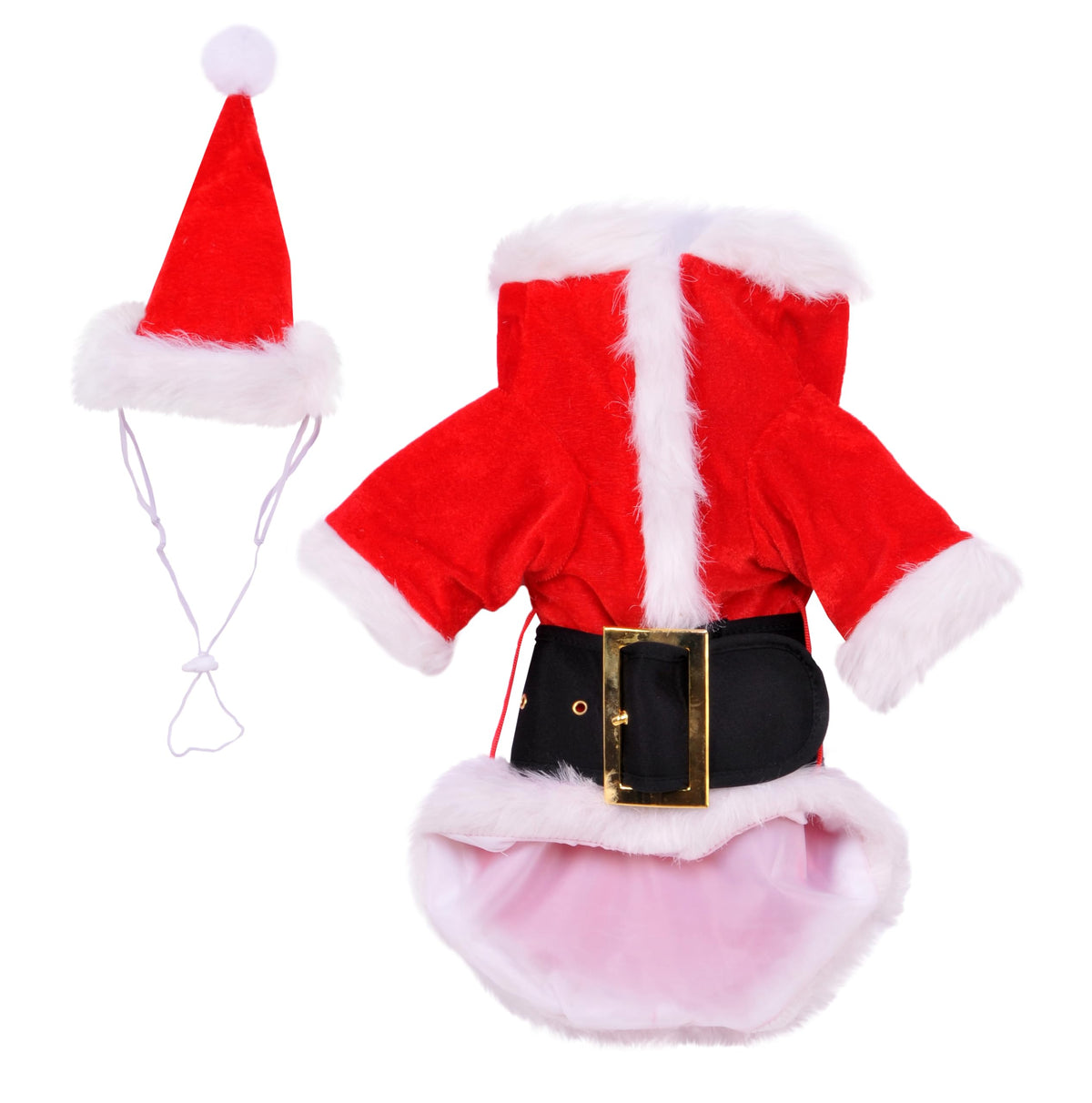 Rubie's Santa Claus Pet Costume – Dog & Cat Christmas Costume