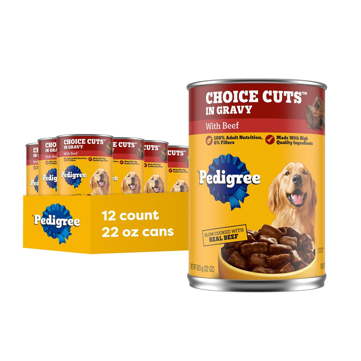 Pedigree Choice Cuts Beef Stew – side view