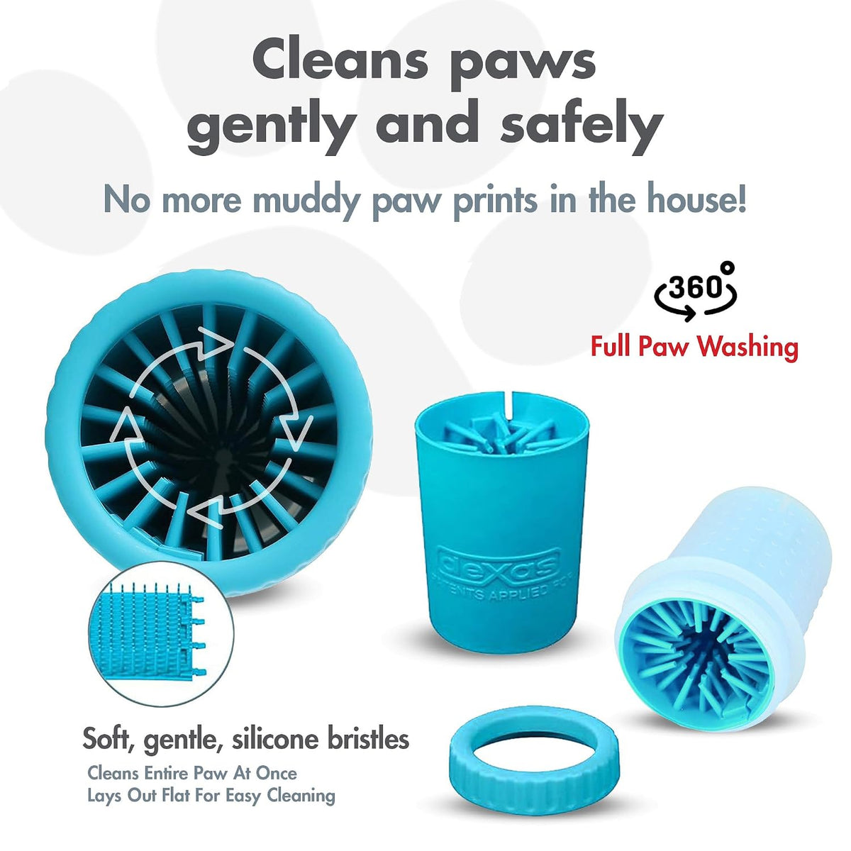 Dexas MudBuster paw washer for muddy paws