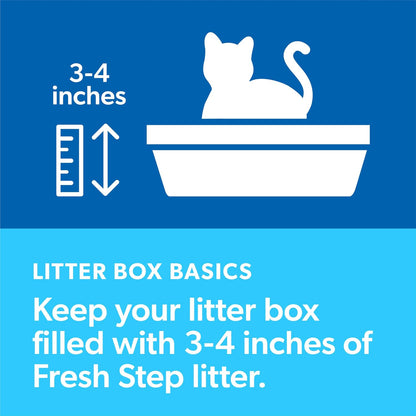 Fresh Step Odor Shield Multi Cat Clumping Cat Litter, 14 lb.