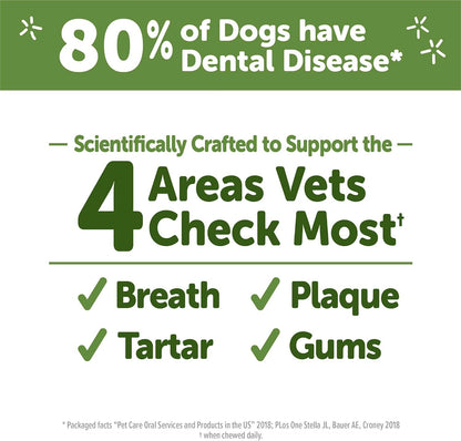Whimzees Brushzees VOHC accepted dental chews