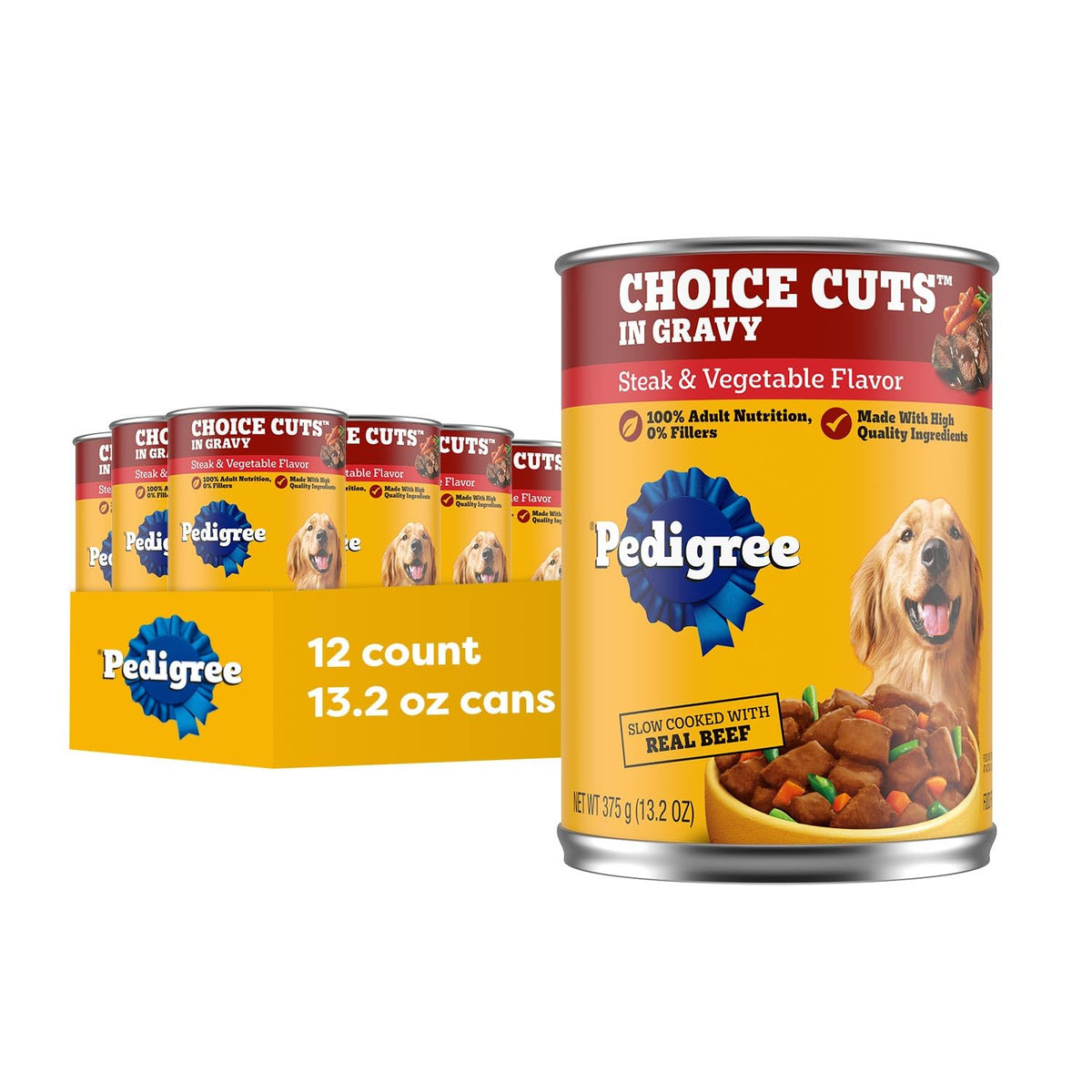 Pedigree Choice Cuts Beef Stew – size reference view