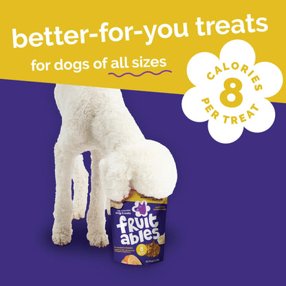Fruitables Pumpkin & Blueberry Low-Calorie Baked Dog Treats, 12 oz