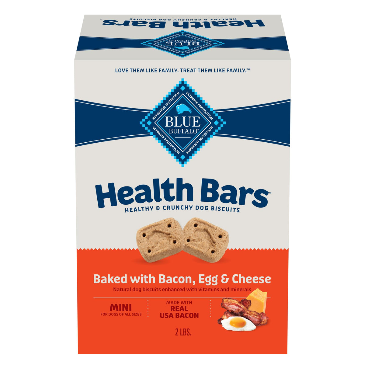 Blue Buffalo Health Bars Apple & Yogurt Dog Biscuits, 3.5 lb