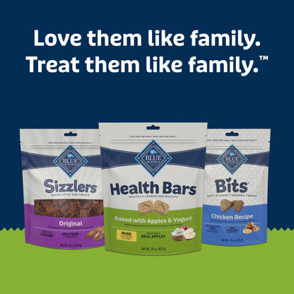 Blue Buffalo Health Bars Apple & Yogurt Dog Biscuits, 3.5 lb