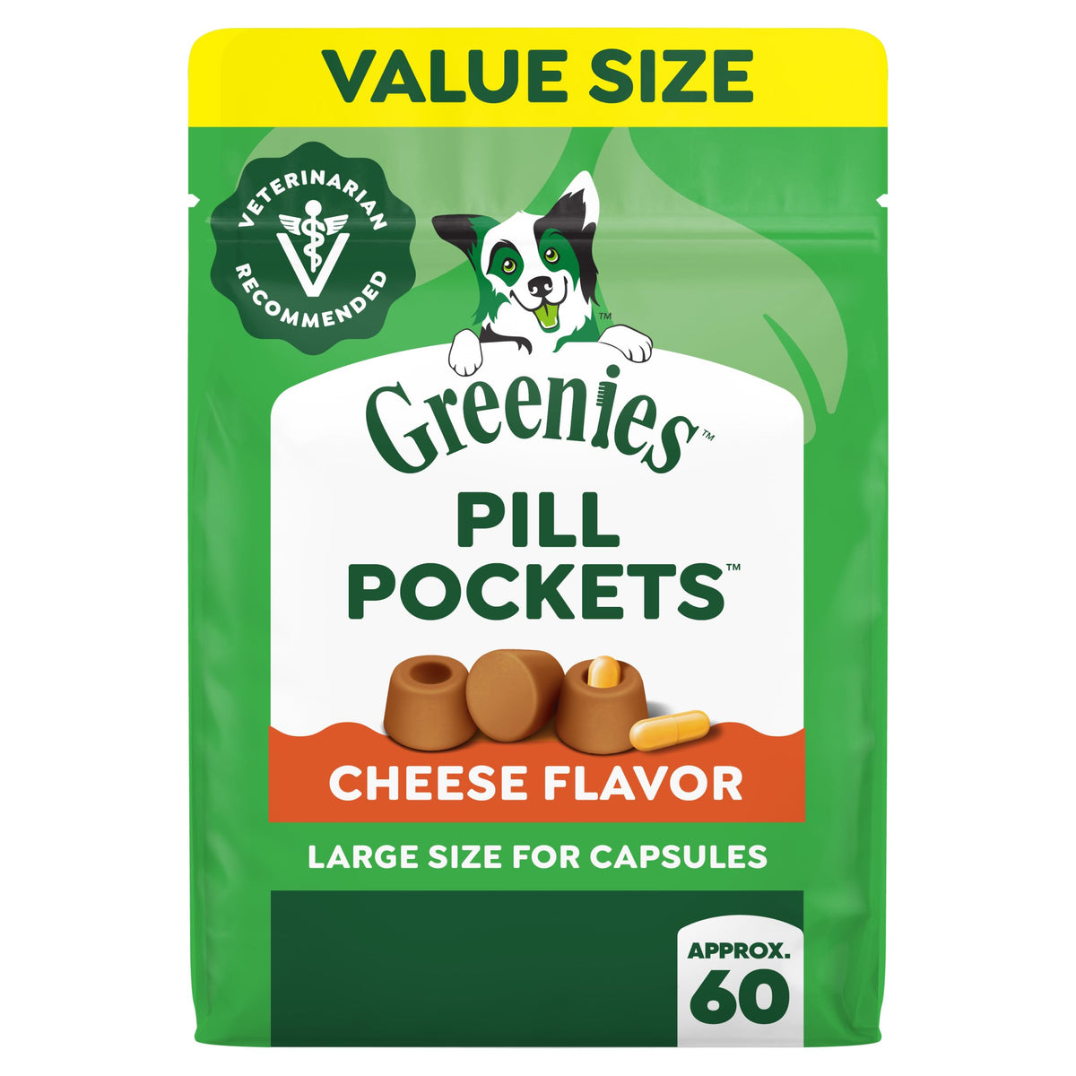 Greenies Pill Pockets for Large Dogs – Chicken Flavor, 15.8 oz