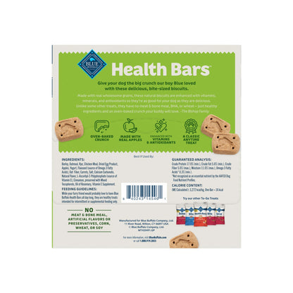 Blue Buffalo Health Bars Apple & Yogurt Dog Biscuits, 3.5 lb