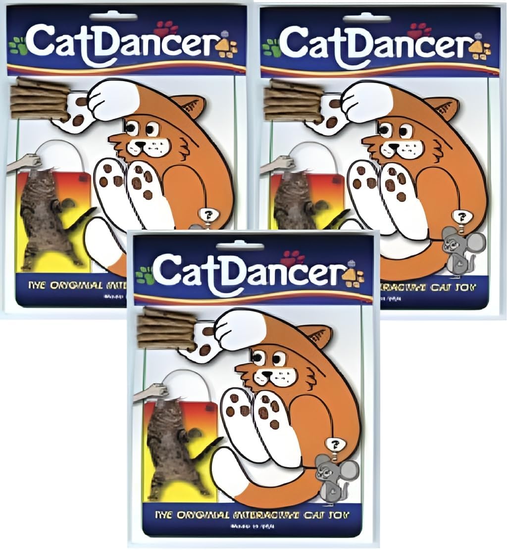 Cat Dancer 101 interactive cat toy pack of 3