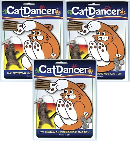 Cat Dancer 101 interactive cat toy pack of 3