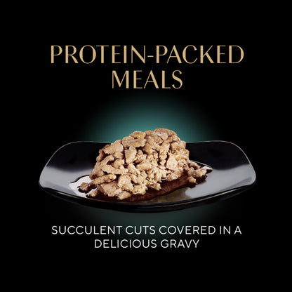 Sheba Perfect Portions Cuts in Gravy Wet Cat Food Multipack, 24 Trays