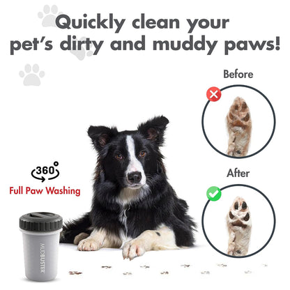 Dexas MudBuster paw washer for muddy paws