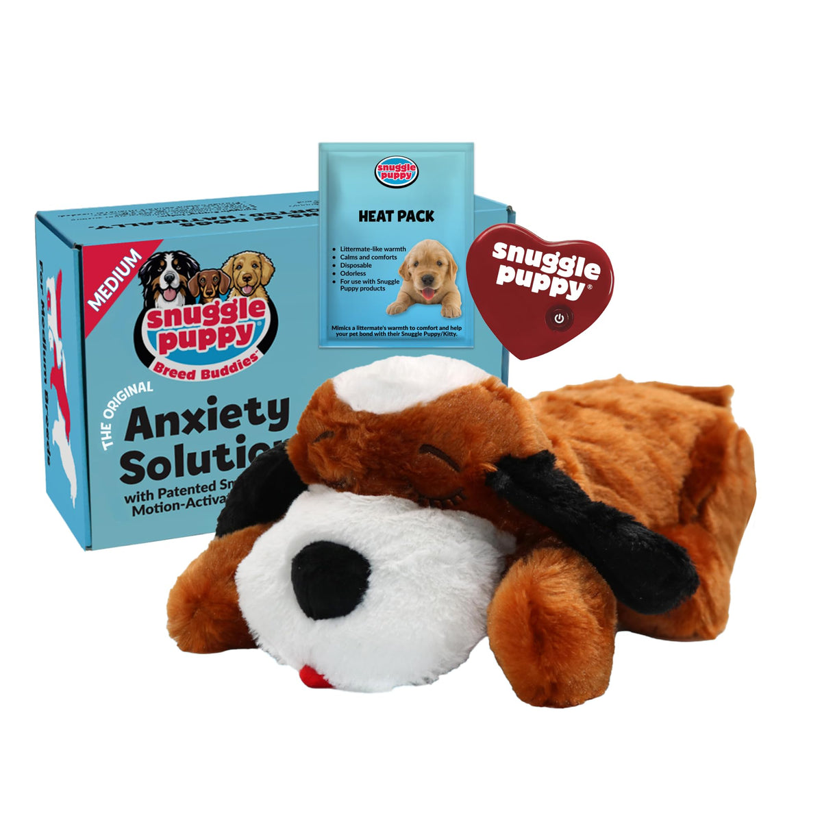 Snuggle Puppy Heartbeat Toy – alternate angle view