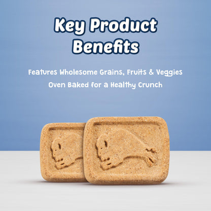 Blue Buffalo Health Bars Apple & Yogurt Dog Biscuits, 3.5 lb