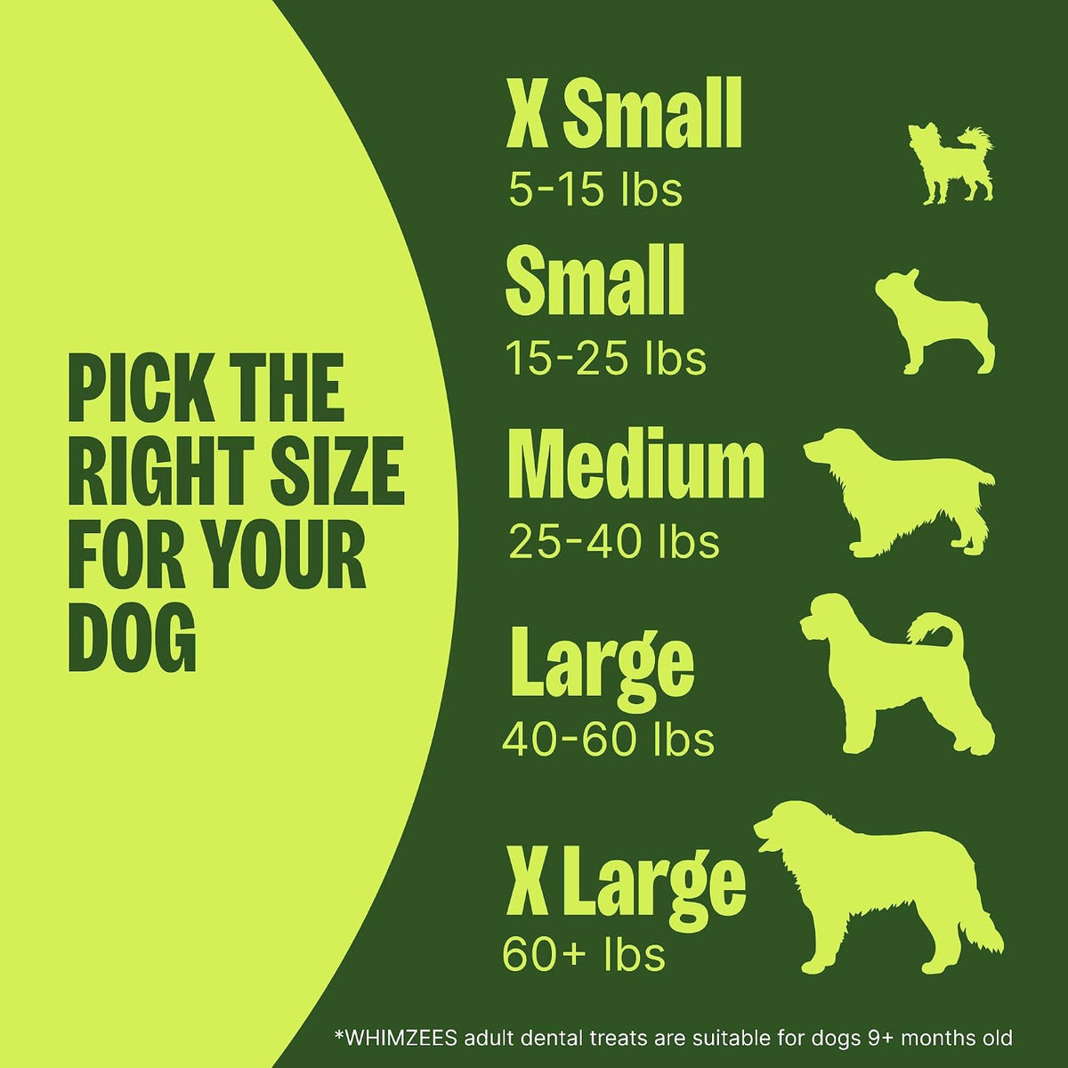 Whimzees natural dental treats for dogs