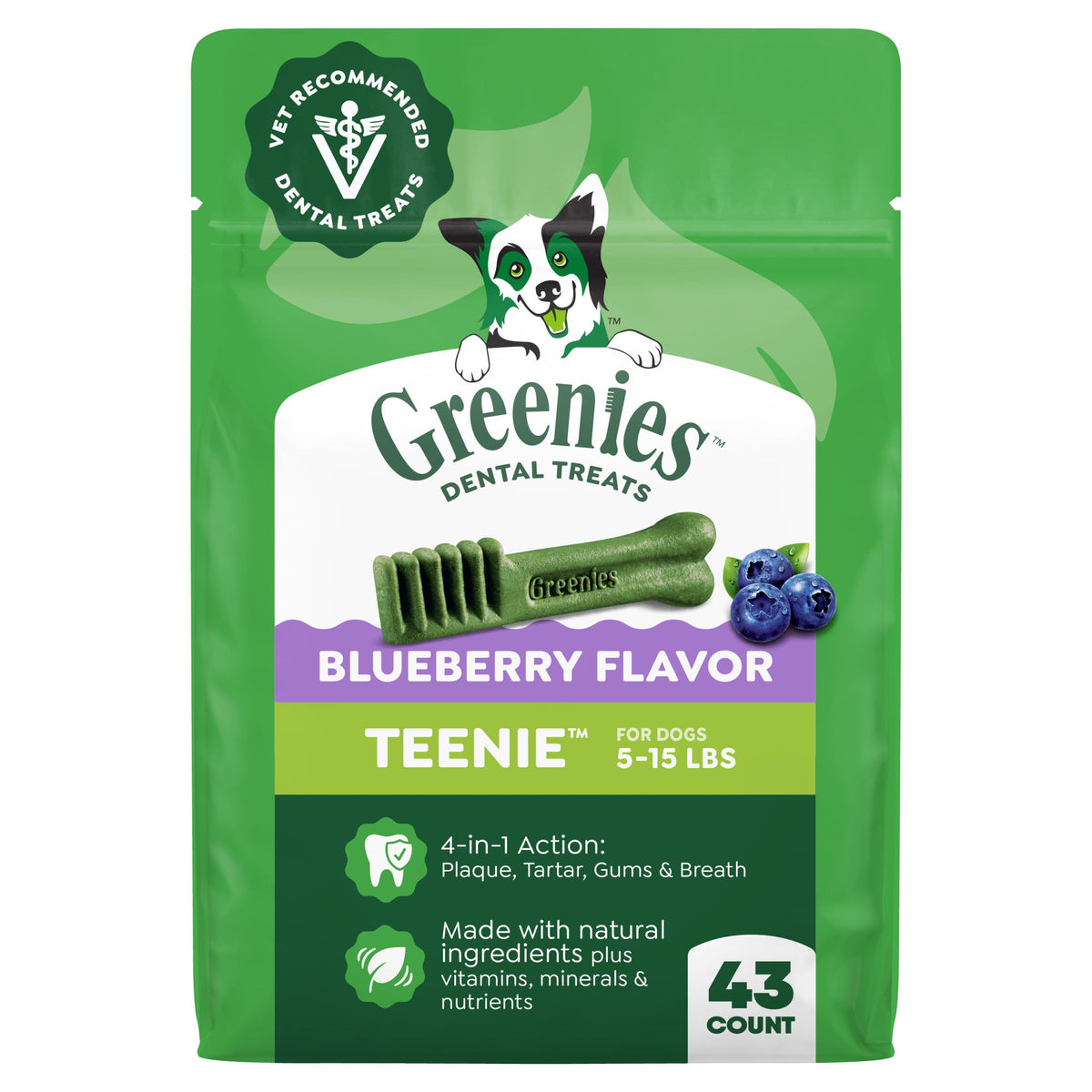 Greenies Teenie Dental Treats Mint – features overview