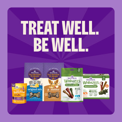 WHIMZEES Holiday Dog Dental Treats – Medium, 6 Count