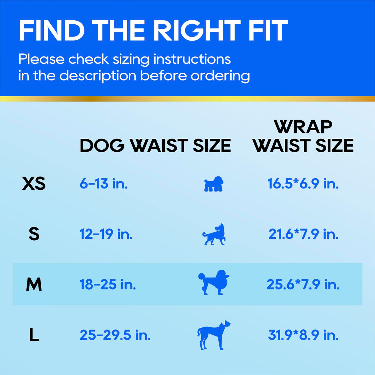 Male Dog Wraps Disposable – group view