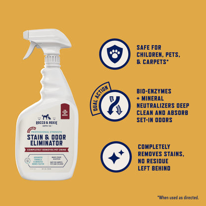Rocco and Roxie stain and odor eliminator for carpets