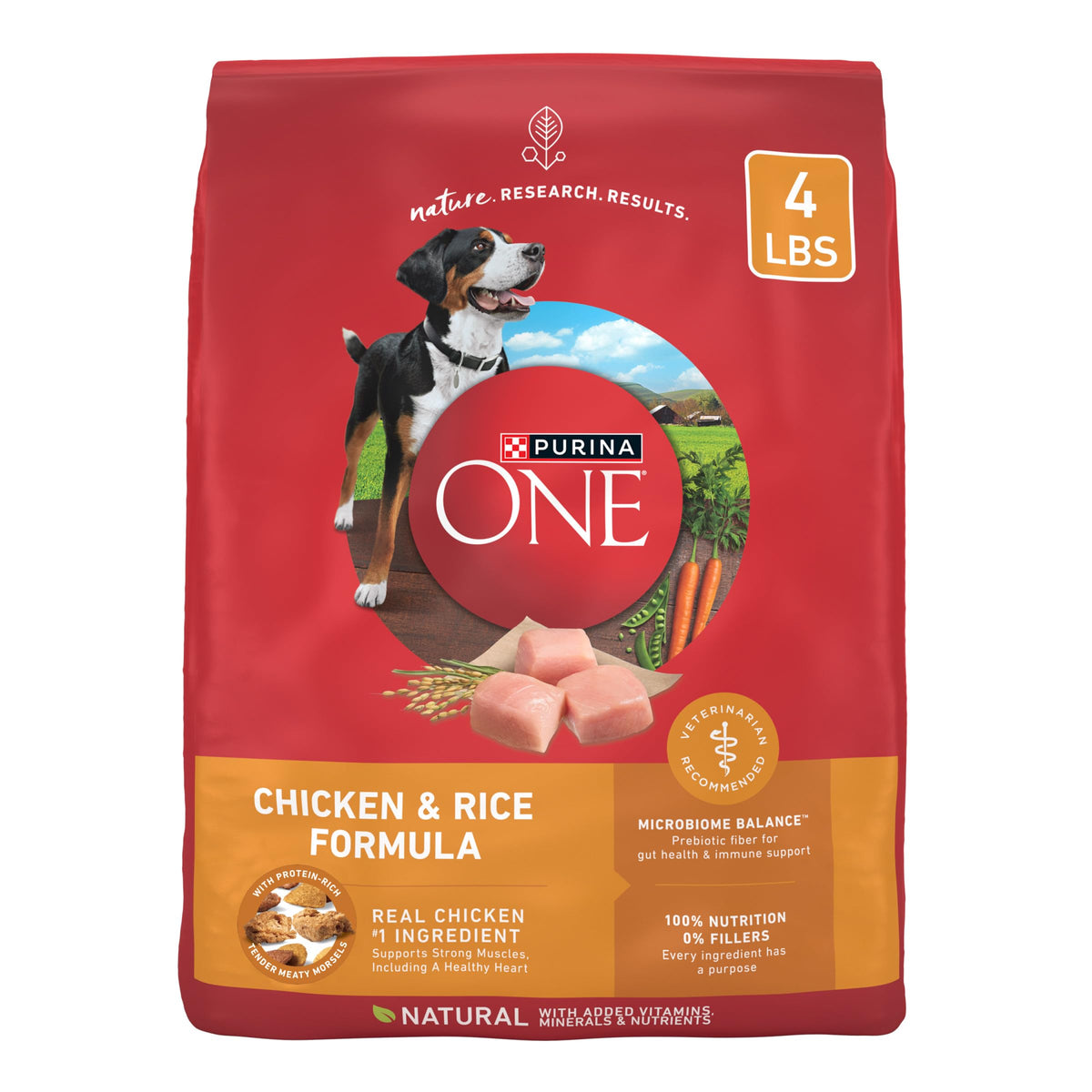 Purina ONE Lamb & Rice Formula Dry Dog Food for Digestive Support